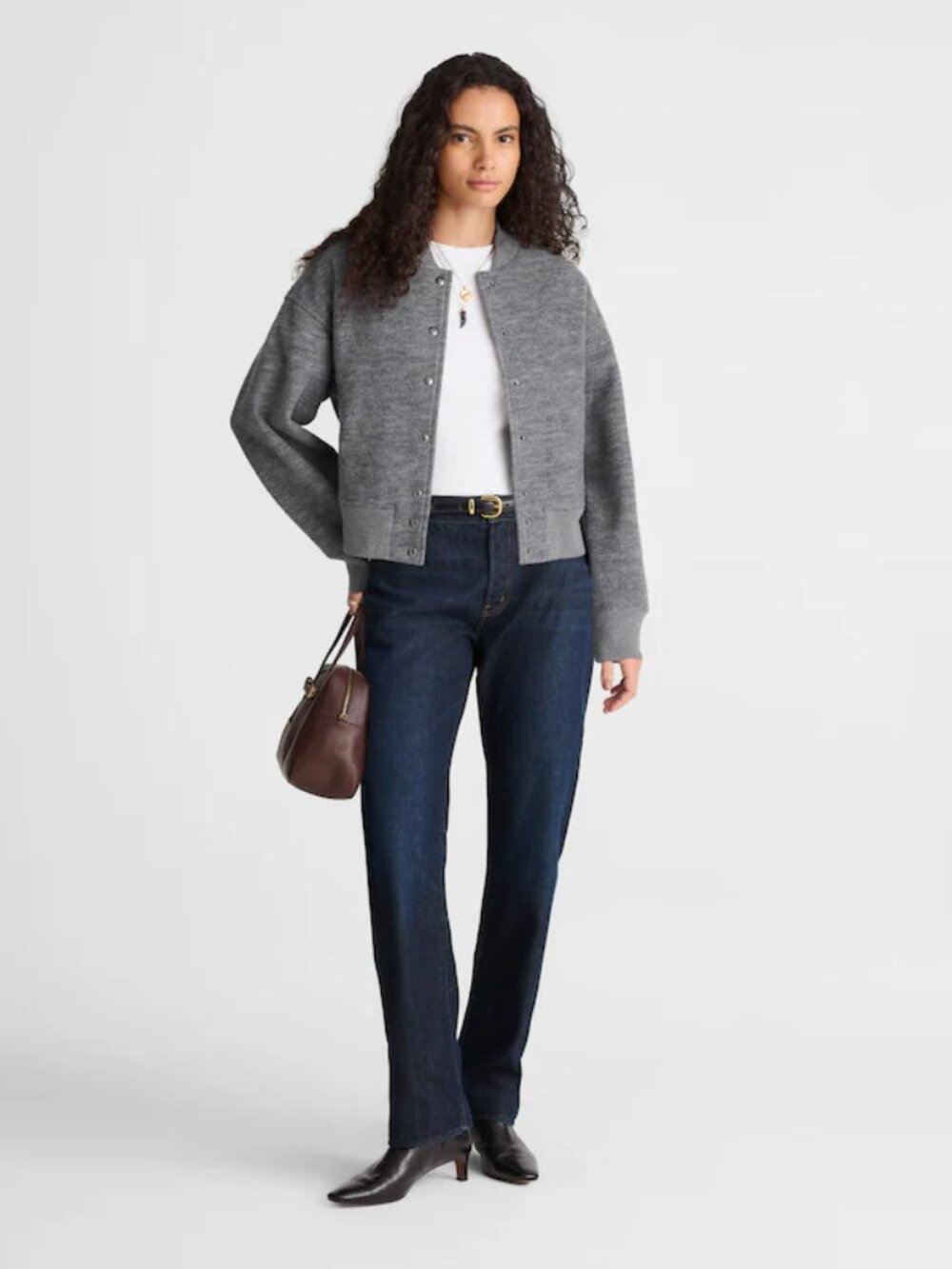 Madewell The Tall Dean Easy Straight Jeans in SoftDrape • size 28T • NY552